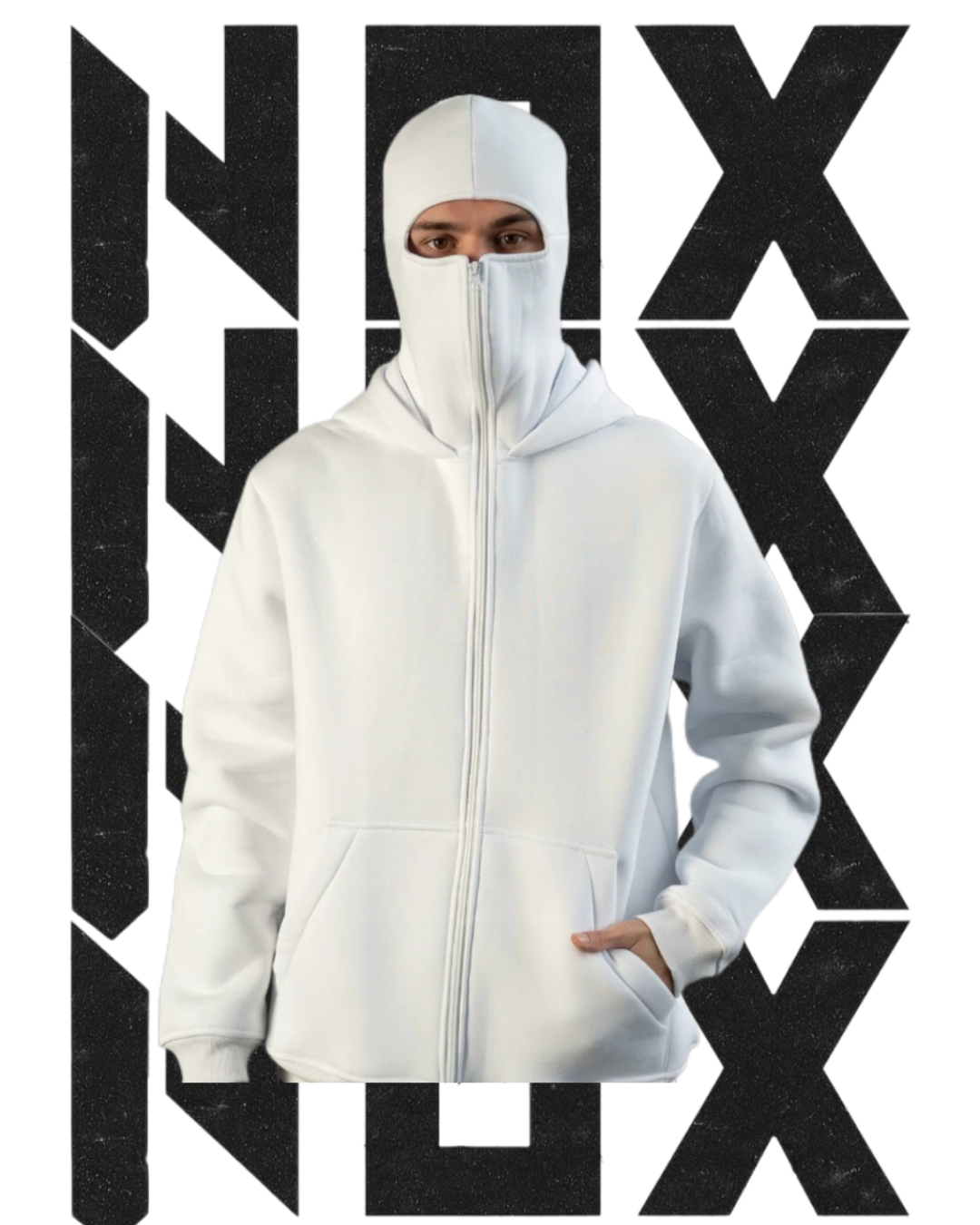 Ninja zipper hoddie